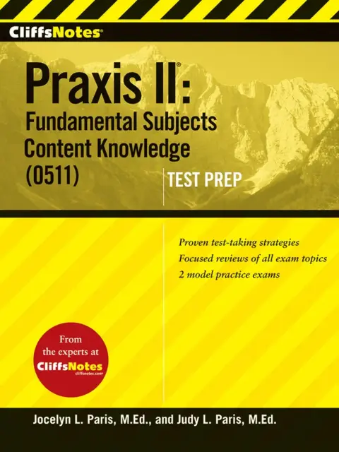 Cover of CliffsNotes Praxis II