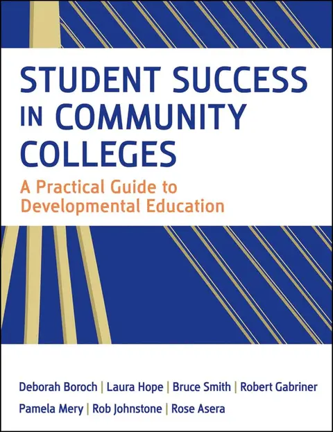 Cover of Student Success in Community Colleges