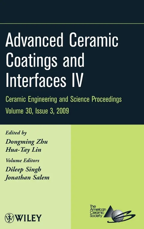 Cover of Advanced Ceramic Coatings and Interfaces IV, Volume 30, Issue 3