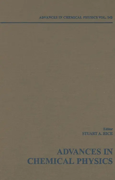 Cover of Advances in Chemical Physics