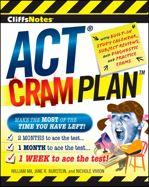 Cover of CliffsNotes ACT Cram Plan