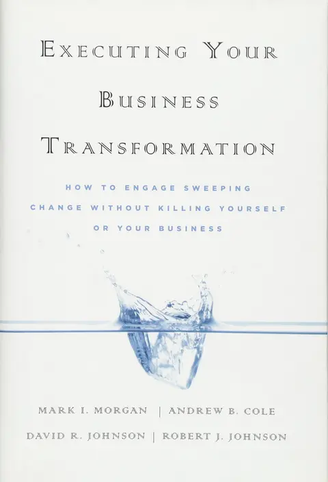 Cover of Executing Your Business Transformation