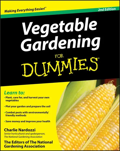 Cover of Vegetable Gardening for Dummies