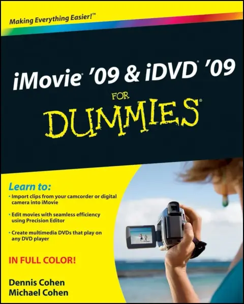Cover of iMovie ′09 & iDVD ′09 for Dummies®