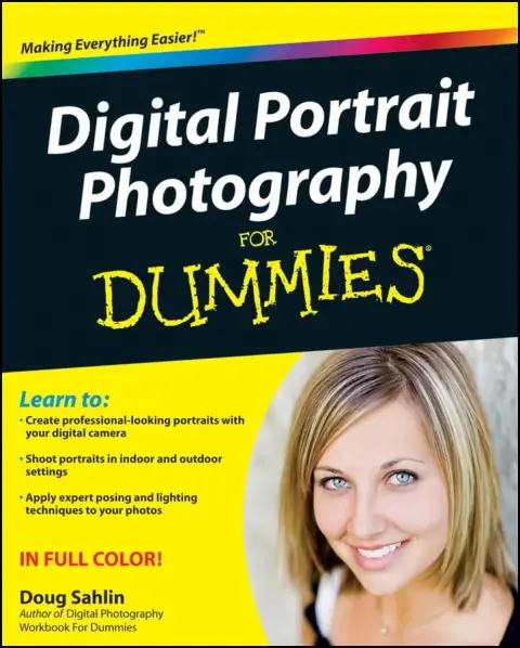 Cover of Digital Portrait Photography for Dummies