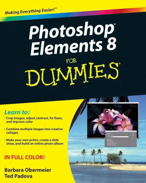 Cover of Photoshop Elements 8 for Dummies