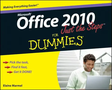 Cover of Office 2010 Just the Steps for Dummies