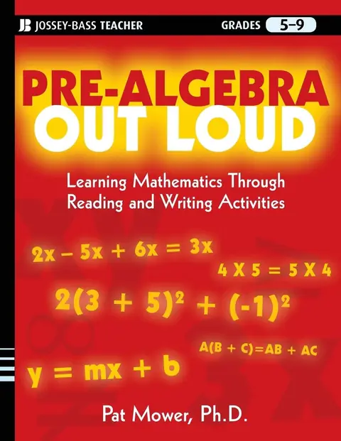 Cover of Pre-Algebra Out Loud
