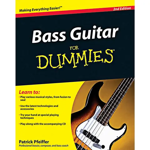 Cover of Bass Guitar for Dummies