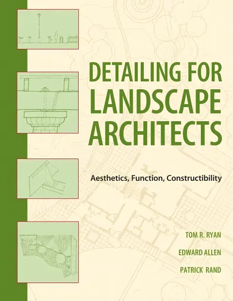 Cover of Detailing for Landscape Architects