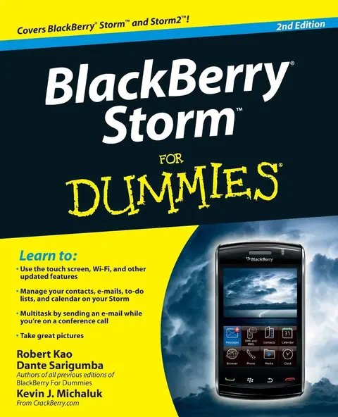 Cover of Blackberry Storm for Dummies