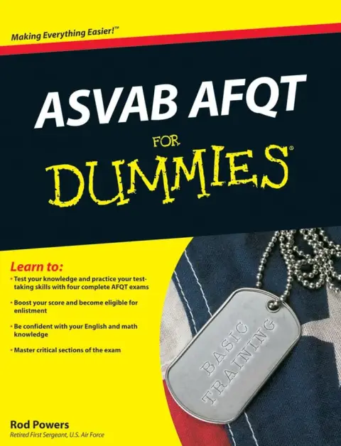 Cover of ASVAB AFQT for Dummies