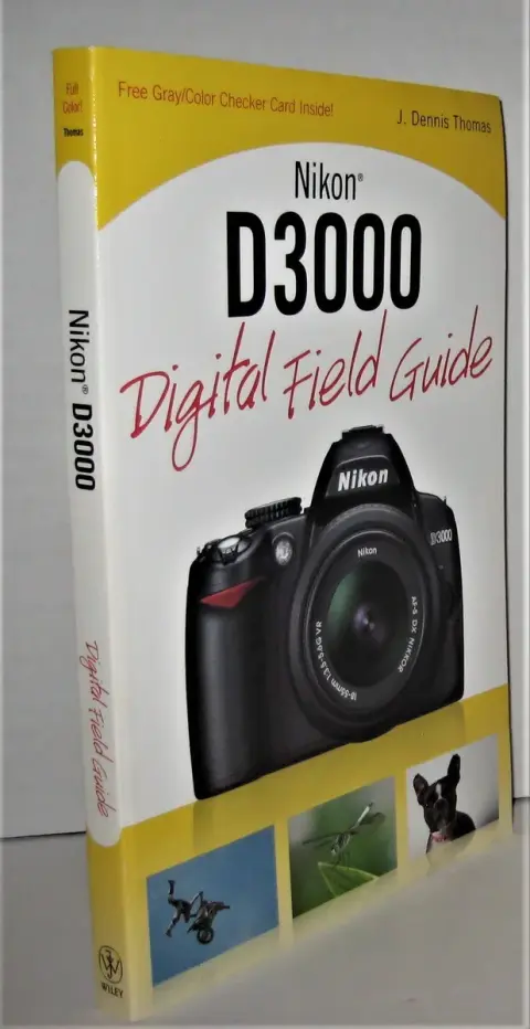 Cover of Nikon D3000 Digital Field Guide