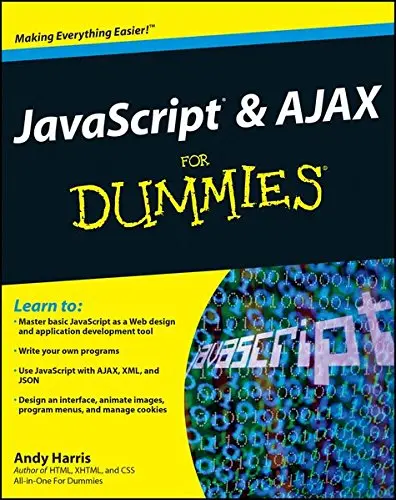 Cover of Javascript and Ajax for Dummies