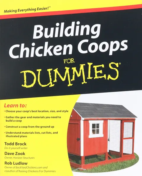 Cover of Building Chicken Coops for Dummies