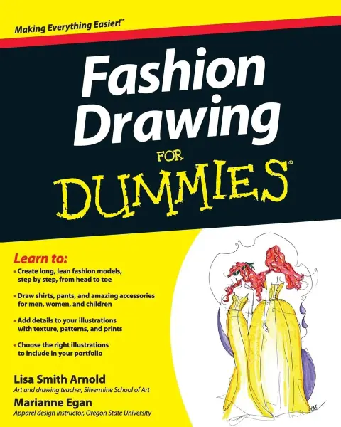Cover of Fashion Drawing for Dummies