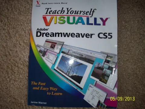 Cover of Teach Yourself VISUALLY Dreamweaver CS5