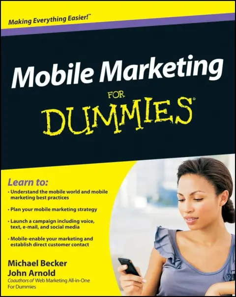 Cover of Mobile Marketing for Dummies