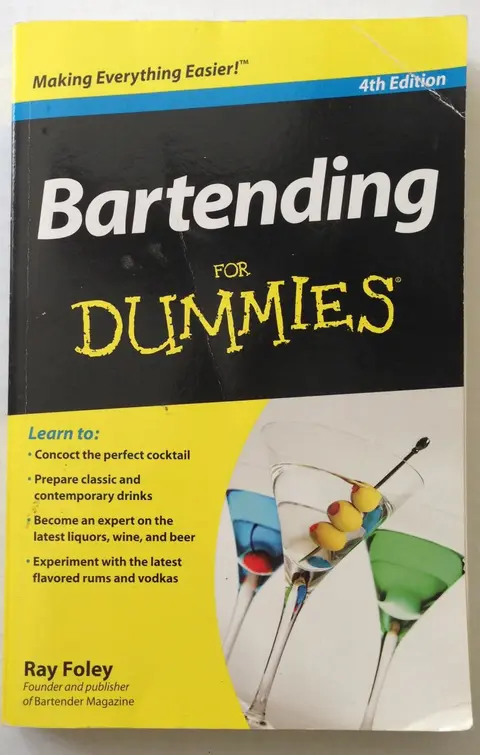 Cover of Bartending for Dummies