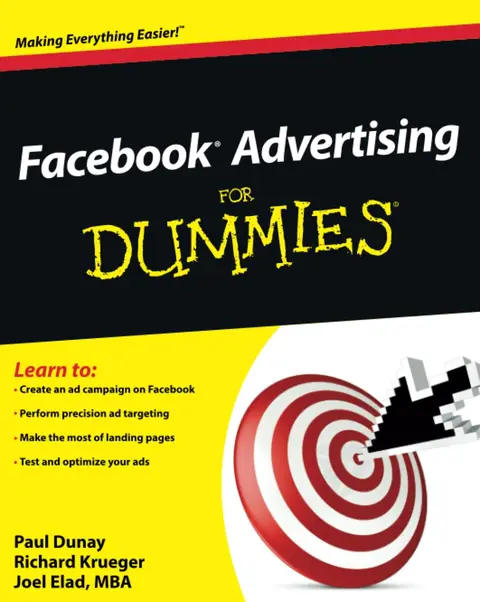 Cover of Facebook Advertising for Dummies