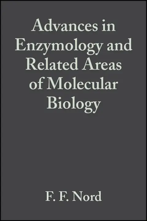 Cover of Advances in Enzymology