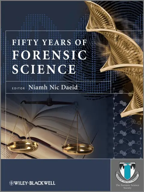 Cover of Fifty Years of Forensic Science - A Commentary