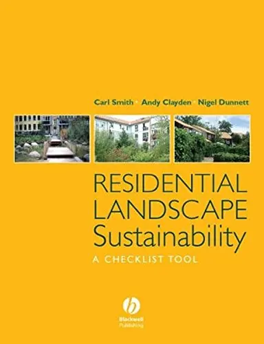 Cover of Residential Landscape Sustainability