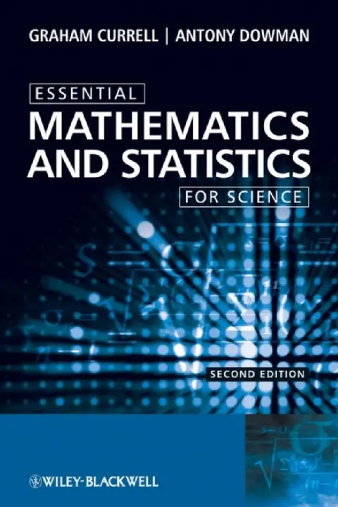 Cover of Essential Mathematics and Statistics for Science