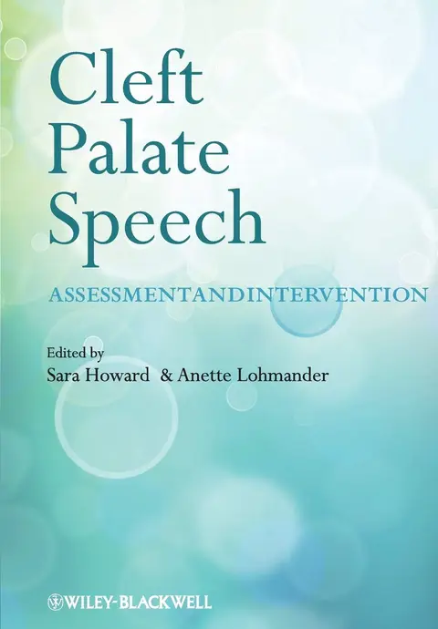 Cover of Cleft Palate Speech