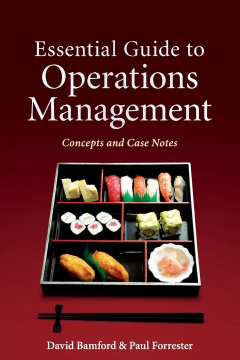 Cover of Essential Guide to Operations Management - Concepts and Case Notes