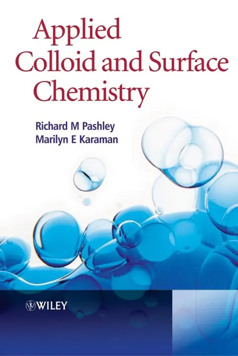 Cover of Applied Colloid and Surface Chemistry