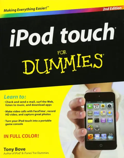 Cover of iPod touch for Dummies®