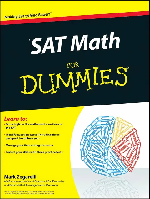 Cover of SAT Math for Dummies