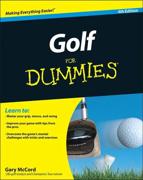 Cover of Golf for Dummies 4e