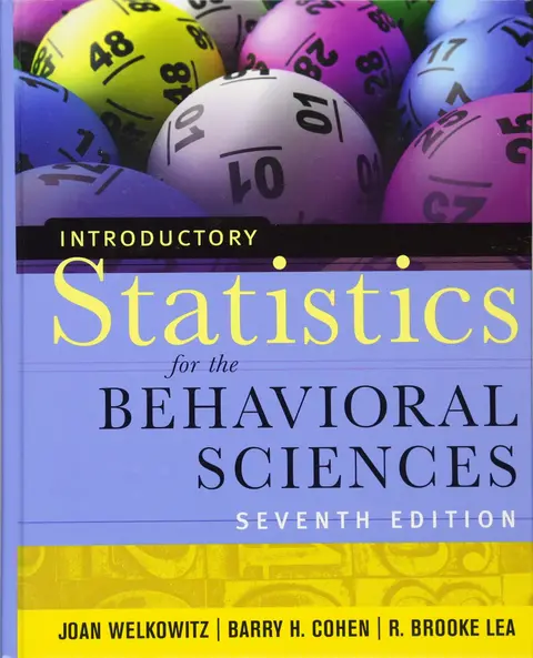 Cover of Introductory Statistics for the Behavioral Sciences