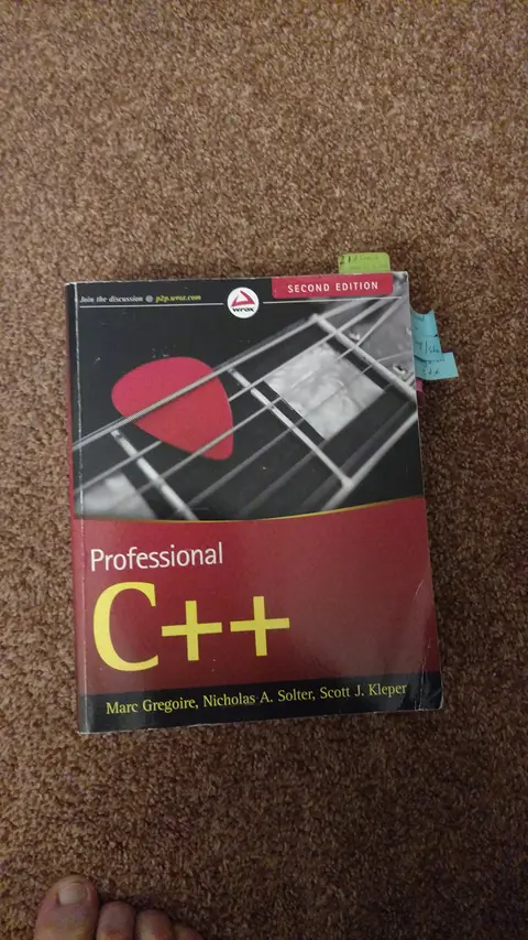 Cover of Professional C++