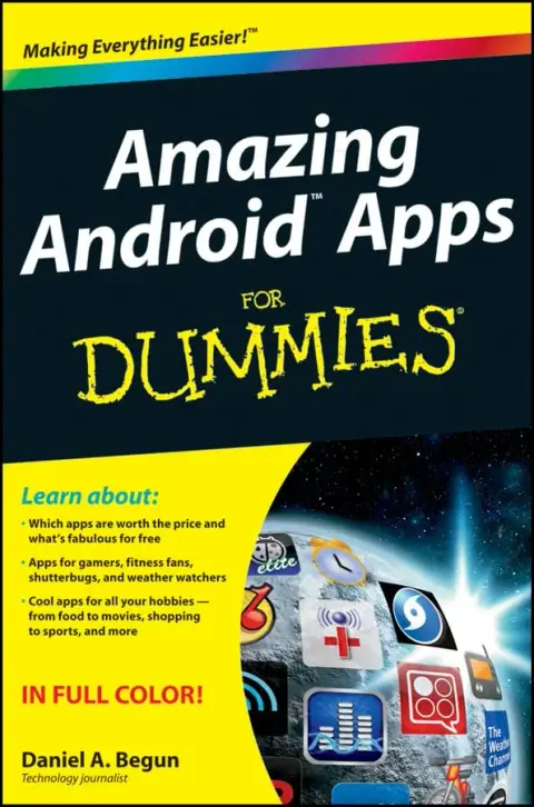 Cover of Amazing Android Apps for Dummies