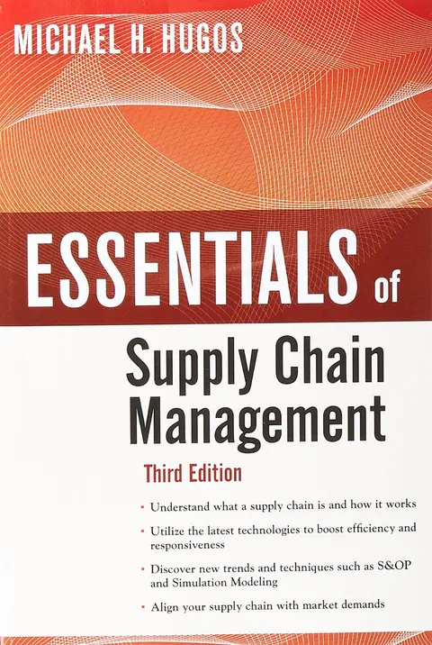 Cover of Essentials of Supply Chain Management