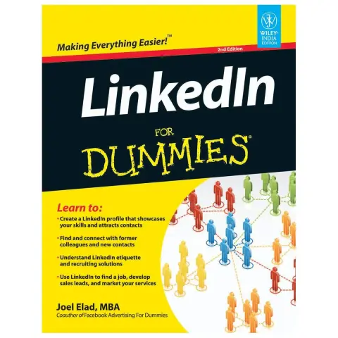 Cover of LinkedIn for Dummies