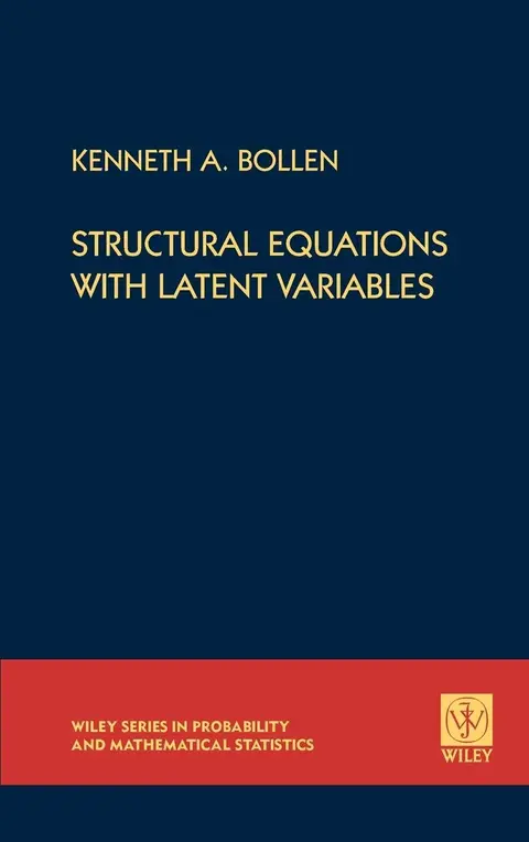 Cover of Structural Equations with Latent Variables