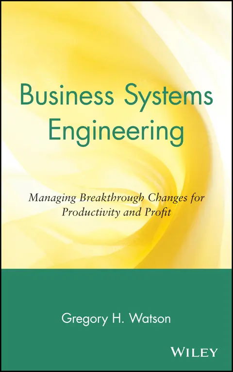 Cover of Business Systems Engineering