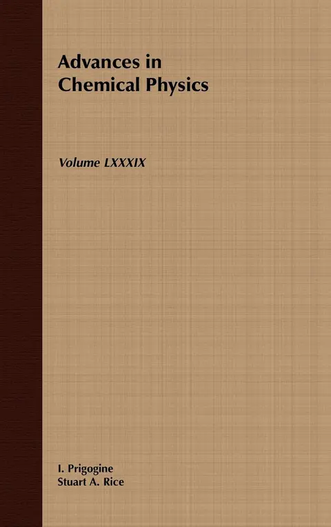 Cover of Advances in Chemical Physics, Volume 89