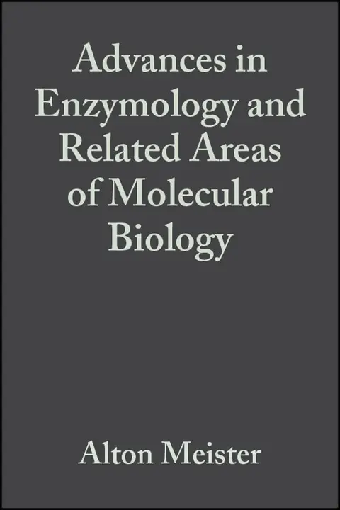 Cover of Advances in Enzymology