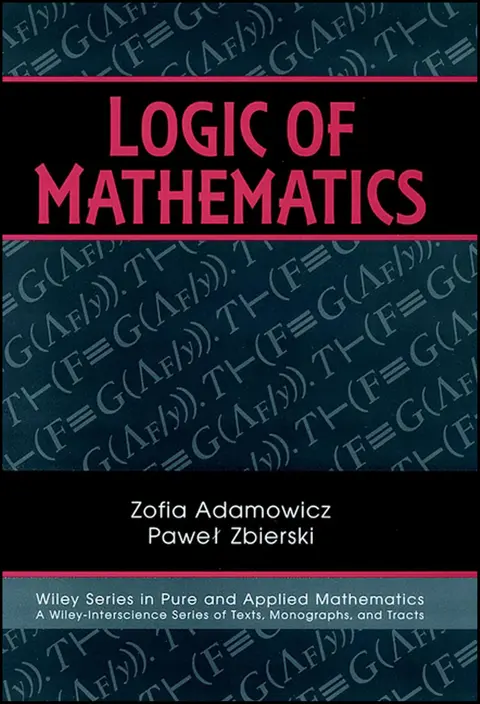 Cover of Logic of Mathematics