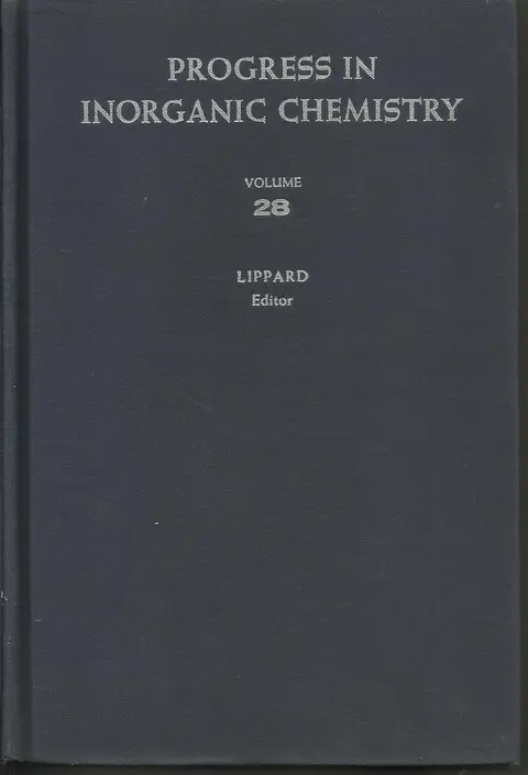 Cover of Progress in Inorganic Chemistry