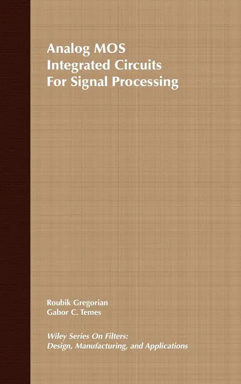 Cover of Analog Mos Integrated Circuits for Signal Processing