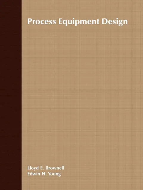 Cover of Process Equipment Design