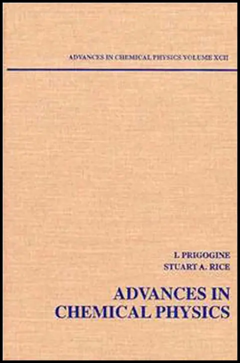 Cover of Advances in Chemical Physics, Volume 92