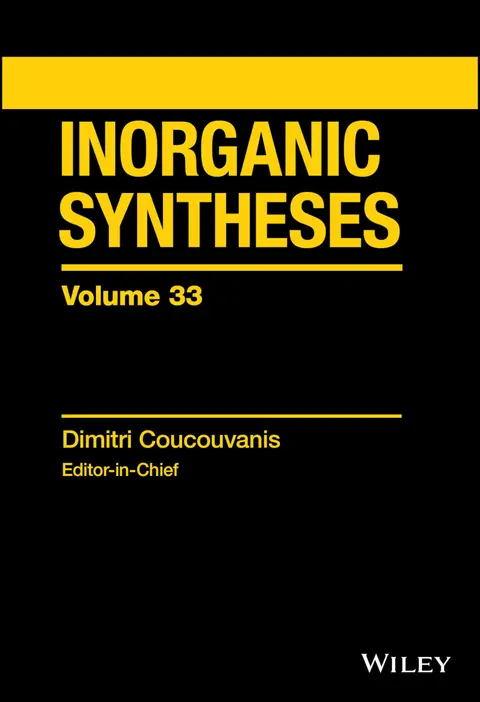 Cover of Inorganic Syntheses