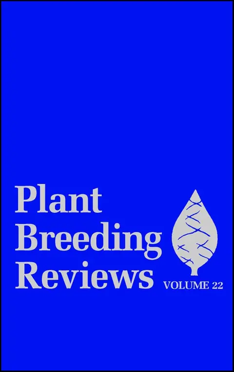 Cover of Plant Breeding Reviews